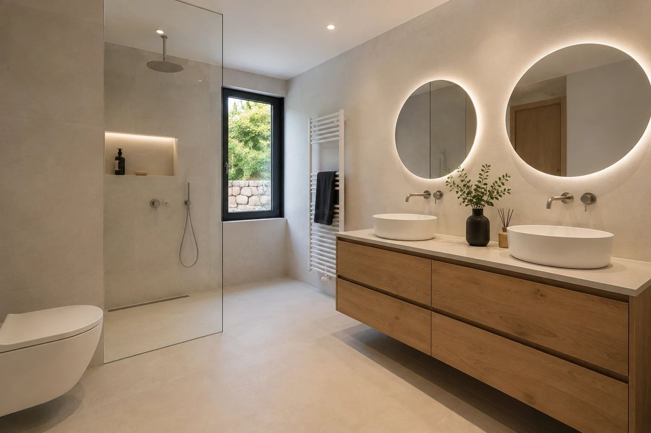 Reforma del baño principal en Los Naranjos